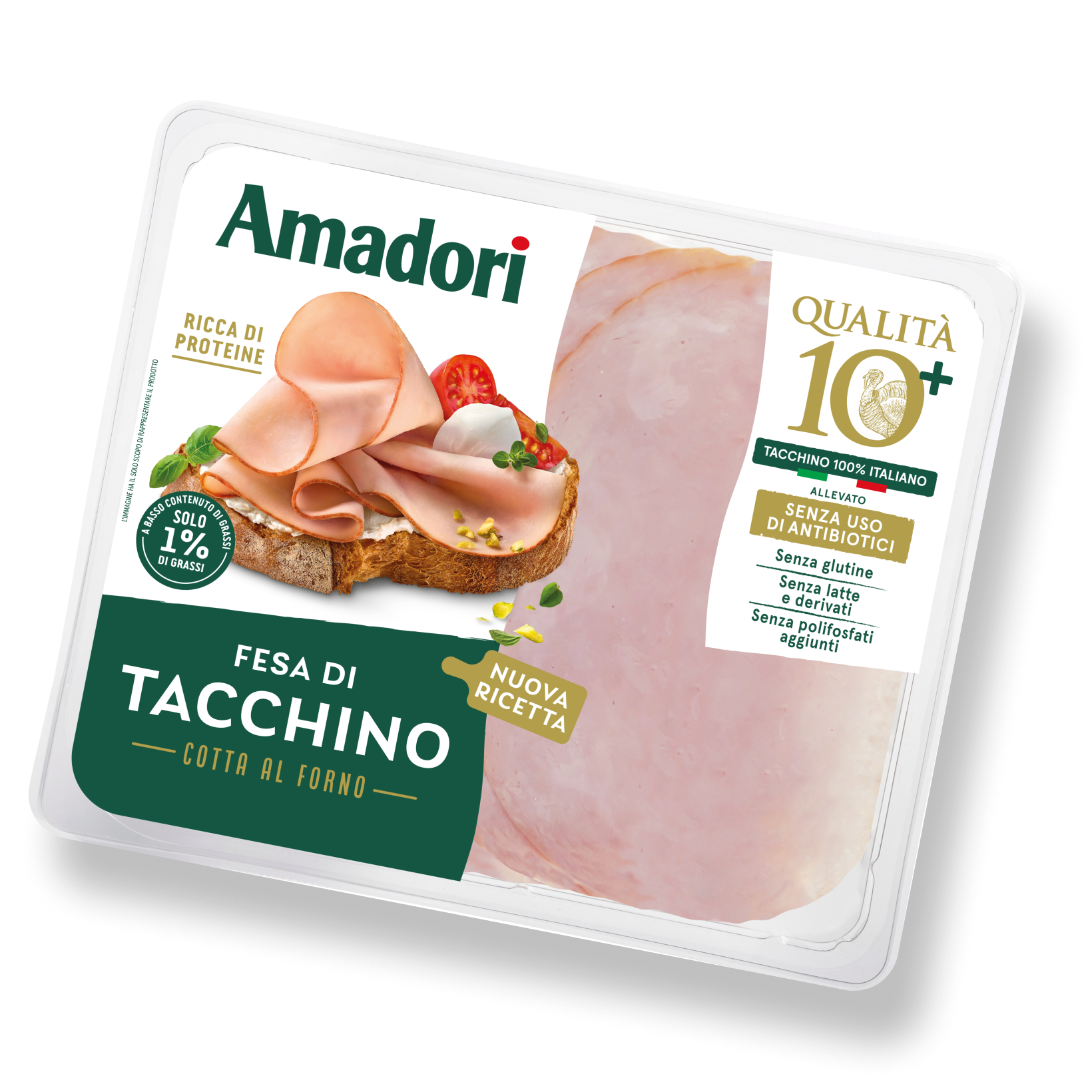 Arrosto a fette di fesa di tacchino Qualità 10+