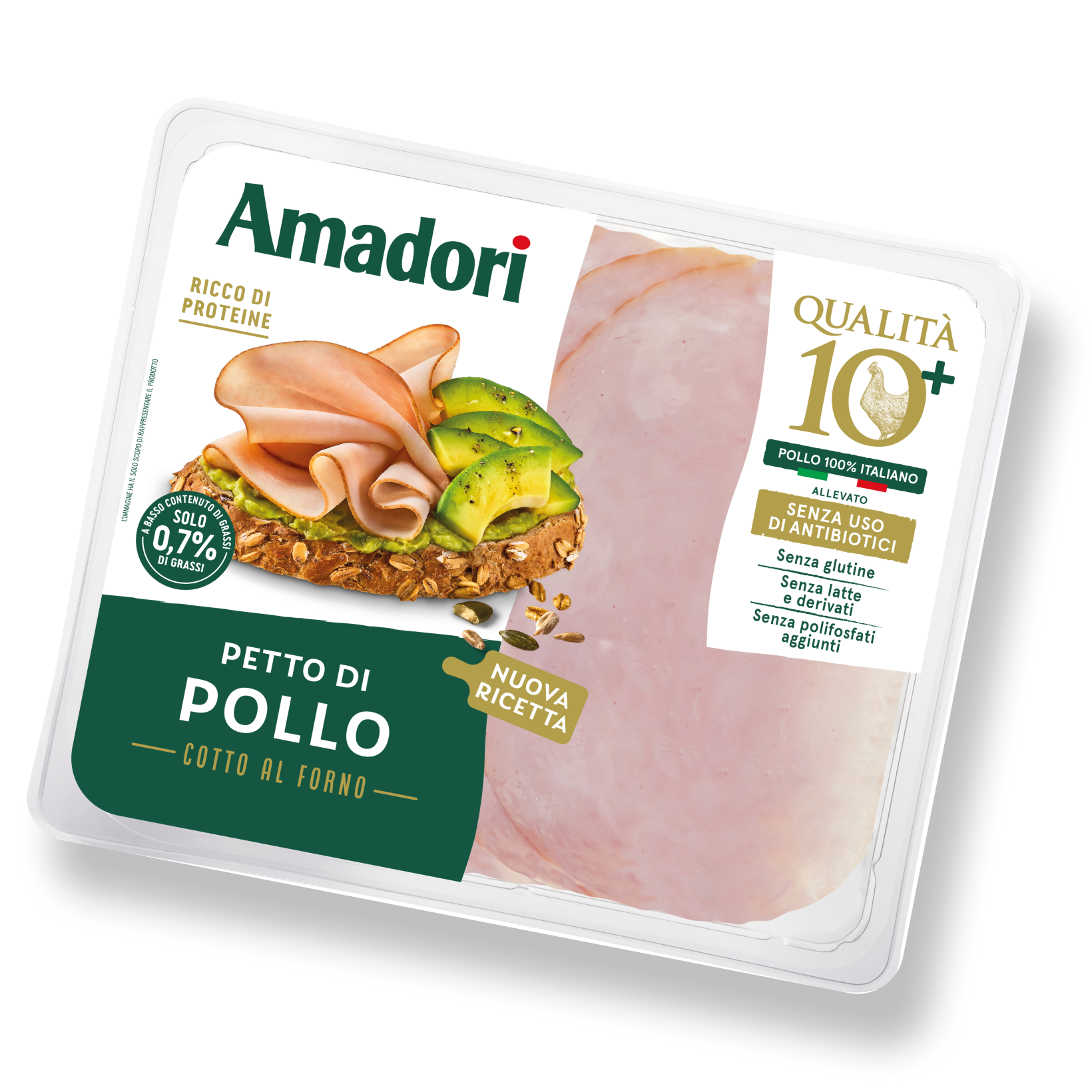 Arrosto a fette di petto di pollo Qualità 10+