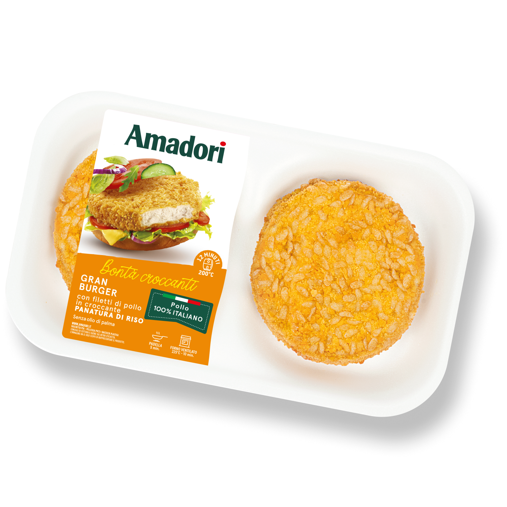 Gran Burger di pollo