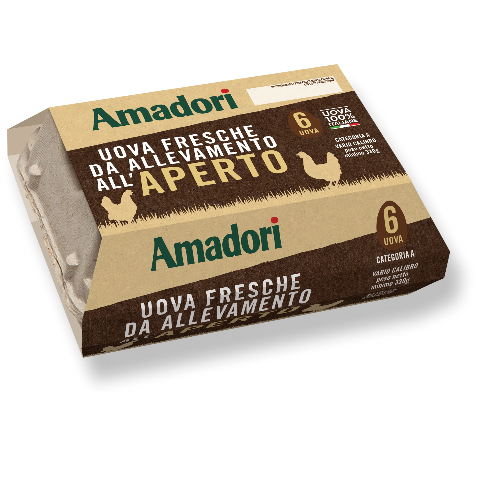 Uova da allevamento all'aperto